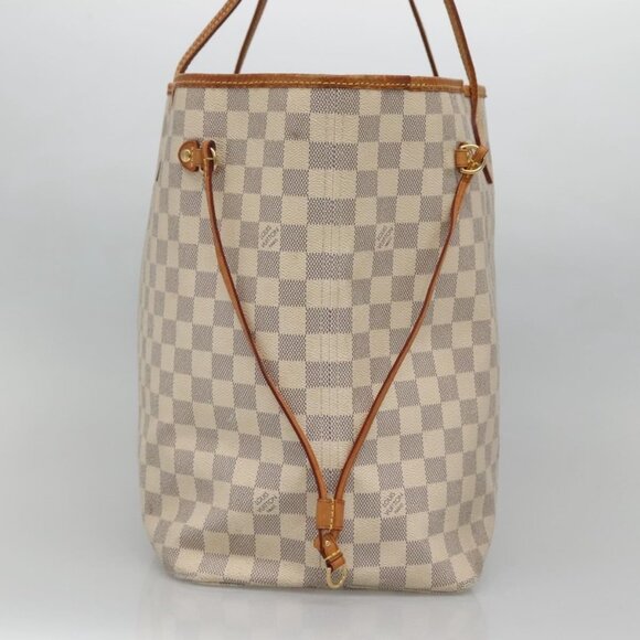LOUIS VUITTON Damier Azur Neverfull GM Tote Bag - Picture 4 of 14